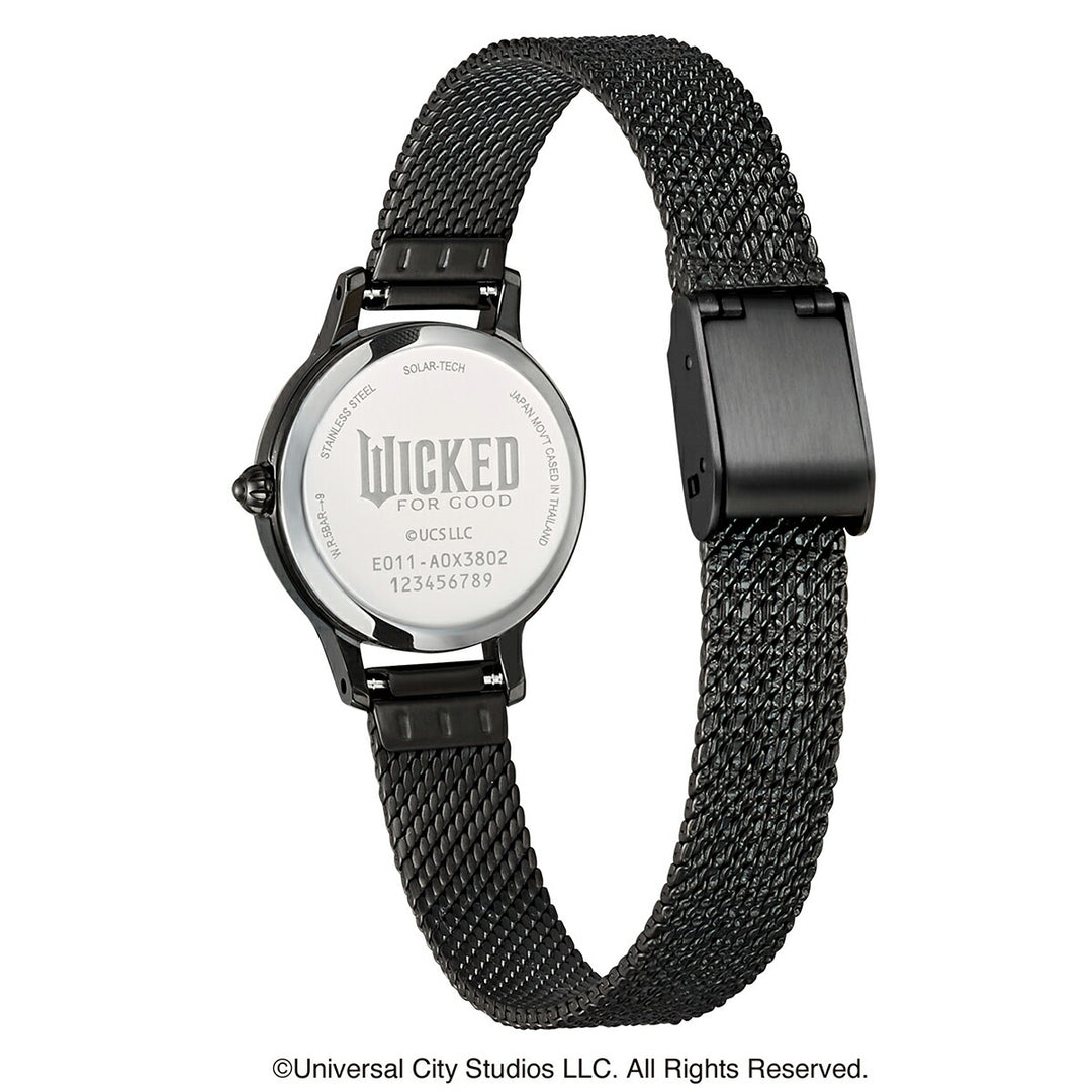シチズン ウィッカ 映画『ウィキッド 永遠の約束』 スペシャルモデル エルファバ KH4-947-41 レディース ソーラー ブラック