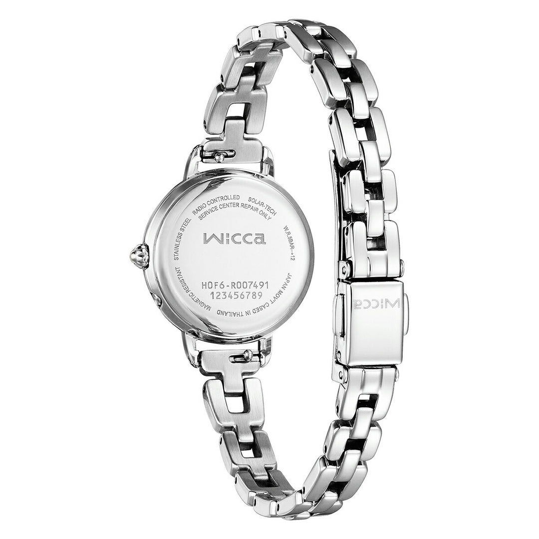 シチズン ウィッカ カフェタイム 限定モデル KL0-511-21 レディース ソーラー電波 白蝶貝ダイヤル 替えベルトつき