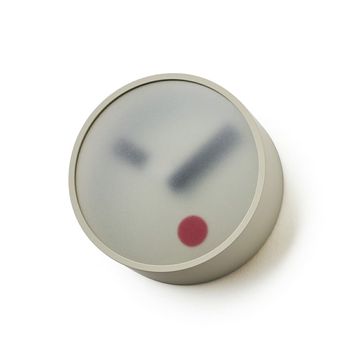 タカタレムノス 掛け時計 デザインオブジェクト ケハイ コンクリート クオーツ 電池式 グレー スイープセコンド 小泉 誠 KM22-01GY