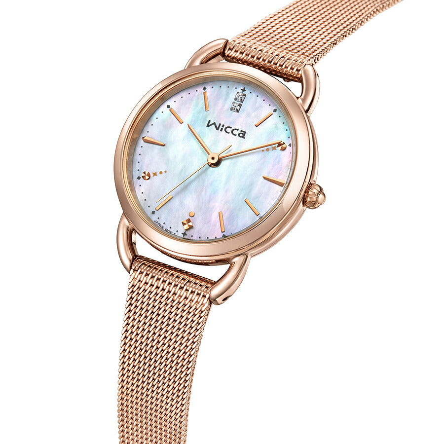 シチズン ウィッカ ベーシック 2way 2025 ウィンター限定モデル KP6-065-21 レディース ソーラー ゴールド 替えバンド付き