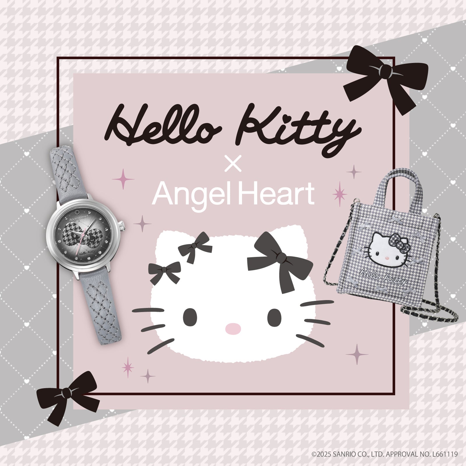 ひ*こ様 Angel Heartハローキティコラボ腕時計　新商品　限定ショルダー 10月17日発売/予約》エンジェルハート ハローキティ