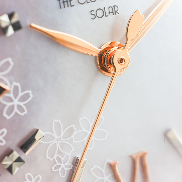 ザ・クロックハウス スマイルダイヤモンド SAKURA 限定モデル 2026 LBC1008-PK2ALIM レディース ソーラー 3針 白蝶貝ダイヤル