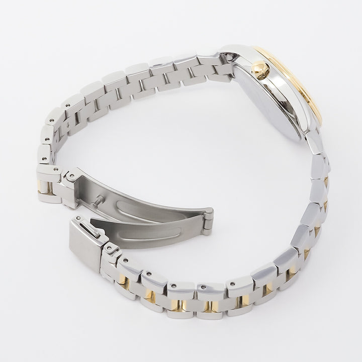 ザ・クロックハウス スマイルダイヤモンド 2025 限定モデル 冬のきらめき LBC1008-WH3ALIM レディース ソーラー 3針 白蝶貝ダイヤル