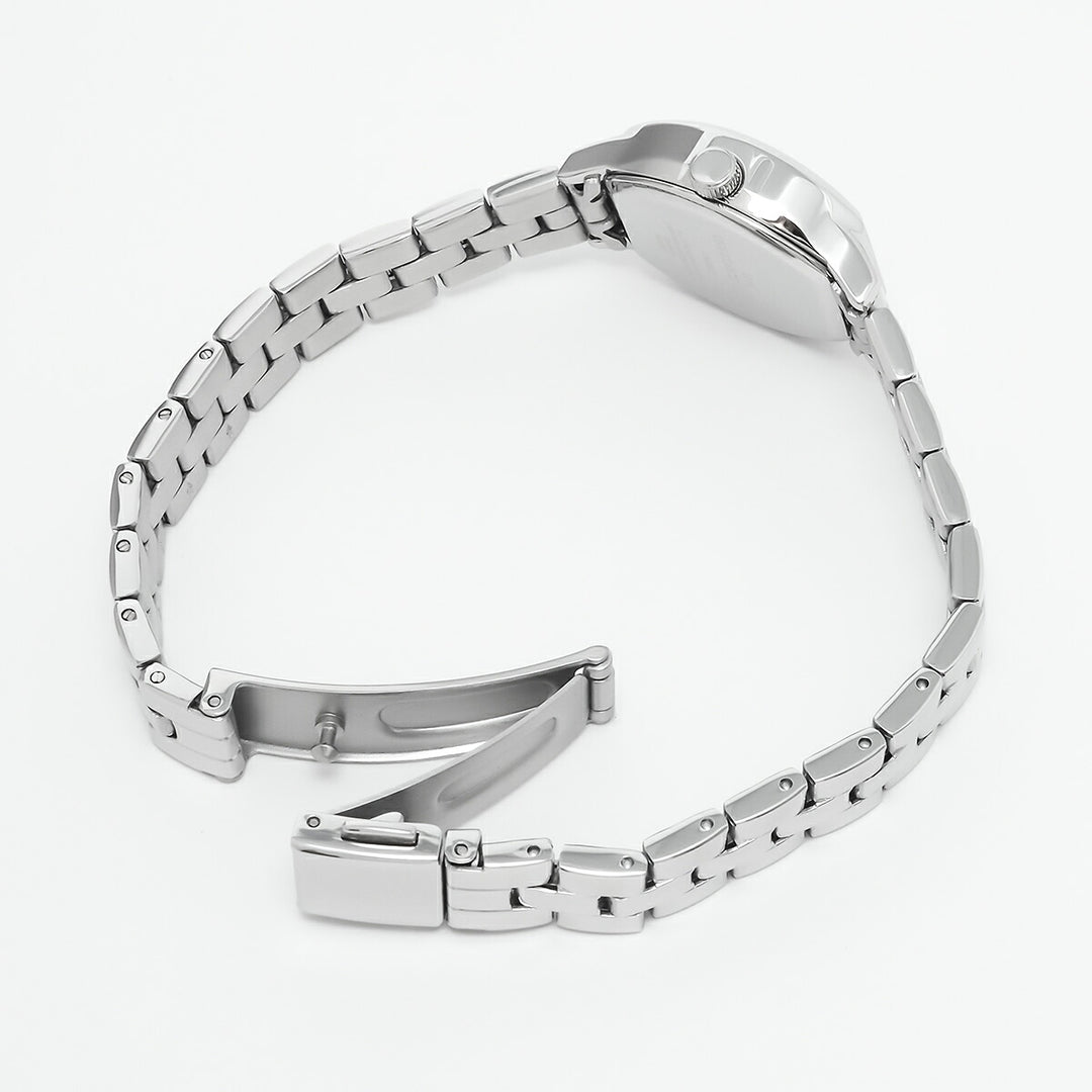 ザ・クロックハウス ビジネスカジュアル LBC5002-SI1A-R1 レディース クオーツ 電池式 トノー シルバーダイヤル アラビアインデックス