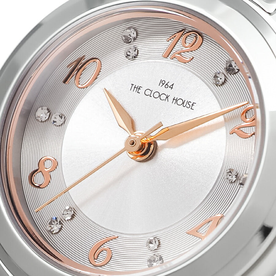 ザ・クロックハウス ビジネスカジュアル LBC5003-WH1A-R1 レディース クオーツ 電池式 ホワイトダイヤル アラビアインデックス