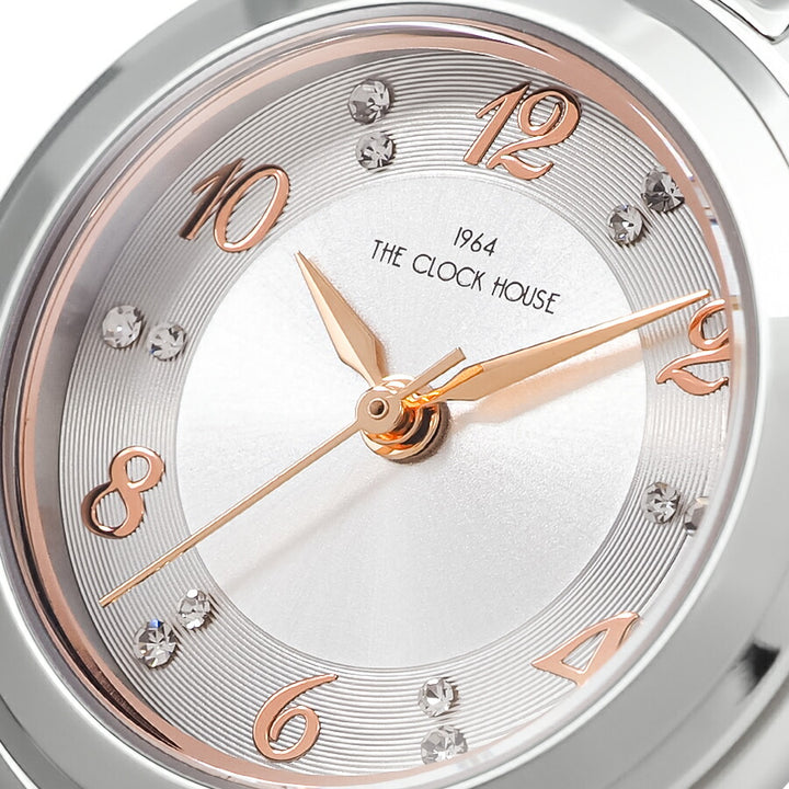 ザ・クロックハウス ビジネスカジュアル LBC5003-WH1A-R1 レディース クオーツ 電池式 ホワイトダイヤル アラビアインデックス