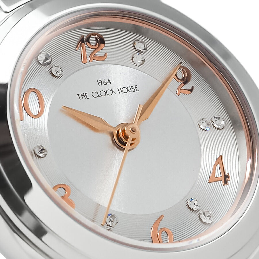 ザ・クロックハウス ビジネスカジュアル LBC5003-WH1A-R1 レディース クオーツ 電池式 ホワイトダイヤル アラビアインデックス