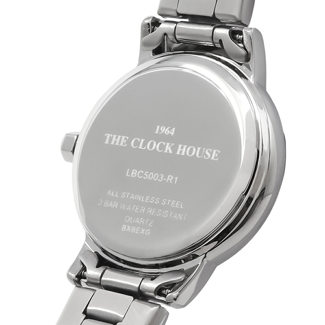 ザ・クロックハウス ビジネスカジュアル LBC5003-WH1A-R1 レディース クオーツ 電池式 ホワイトダイヤル アラビアインデックス