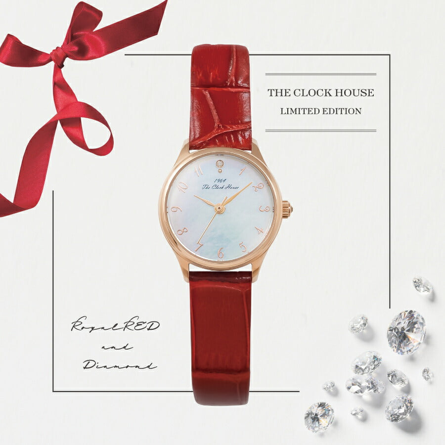 ザ・クロックハウス ビジネスフォーマル 限定モデル ロイヤルレッド