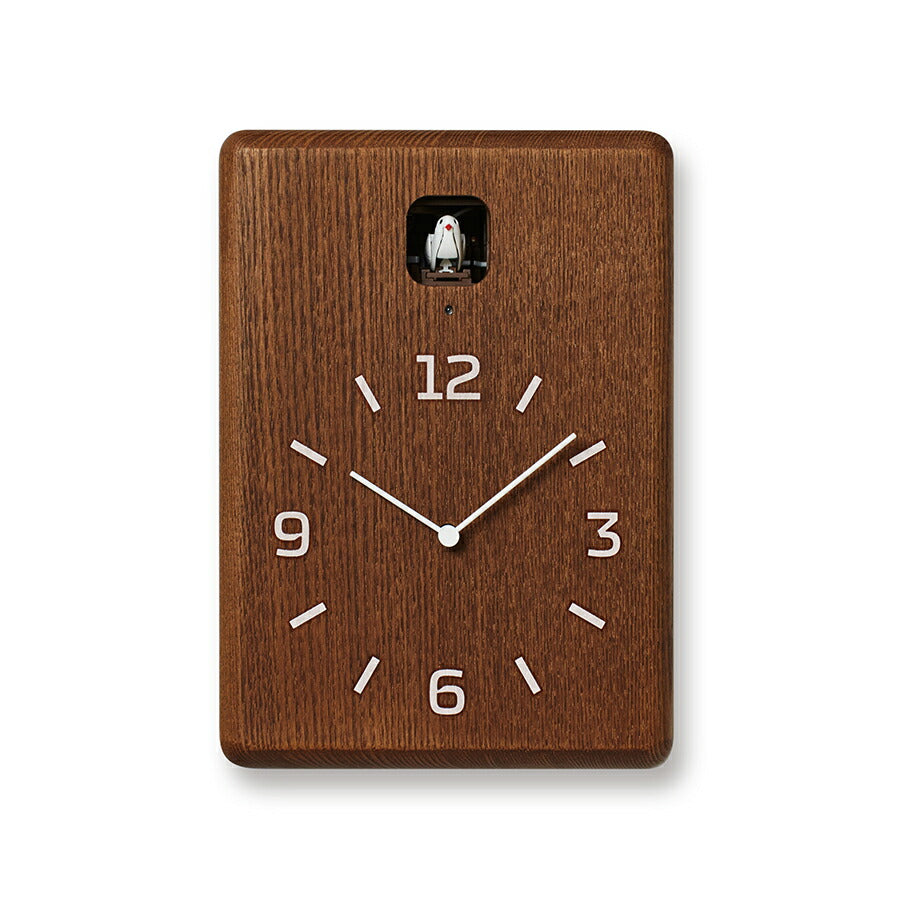 Lemnos 掛け時計 MONO Clock ホワイト LC10-20B WH（MONO Clock