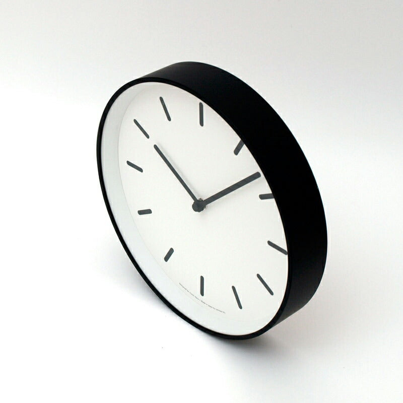 タカタレムノス 掛け時計 カーサ モノ クロック クオーツ 電池式