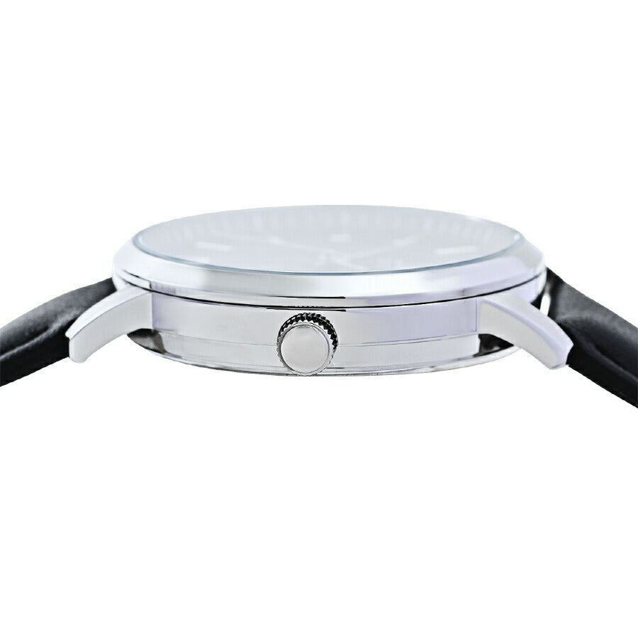 ランチェッティ ソーラー 3針モデル LT6881-BK メンズ ブラックダイヤル 革ベルト