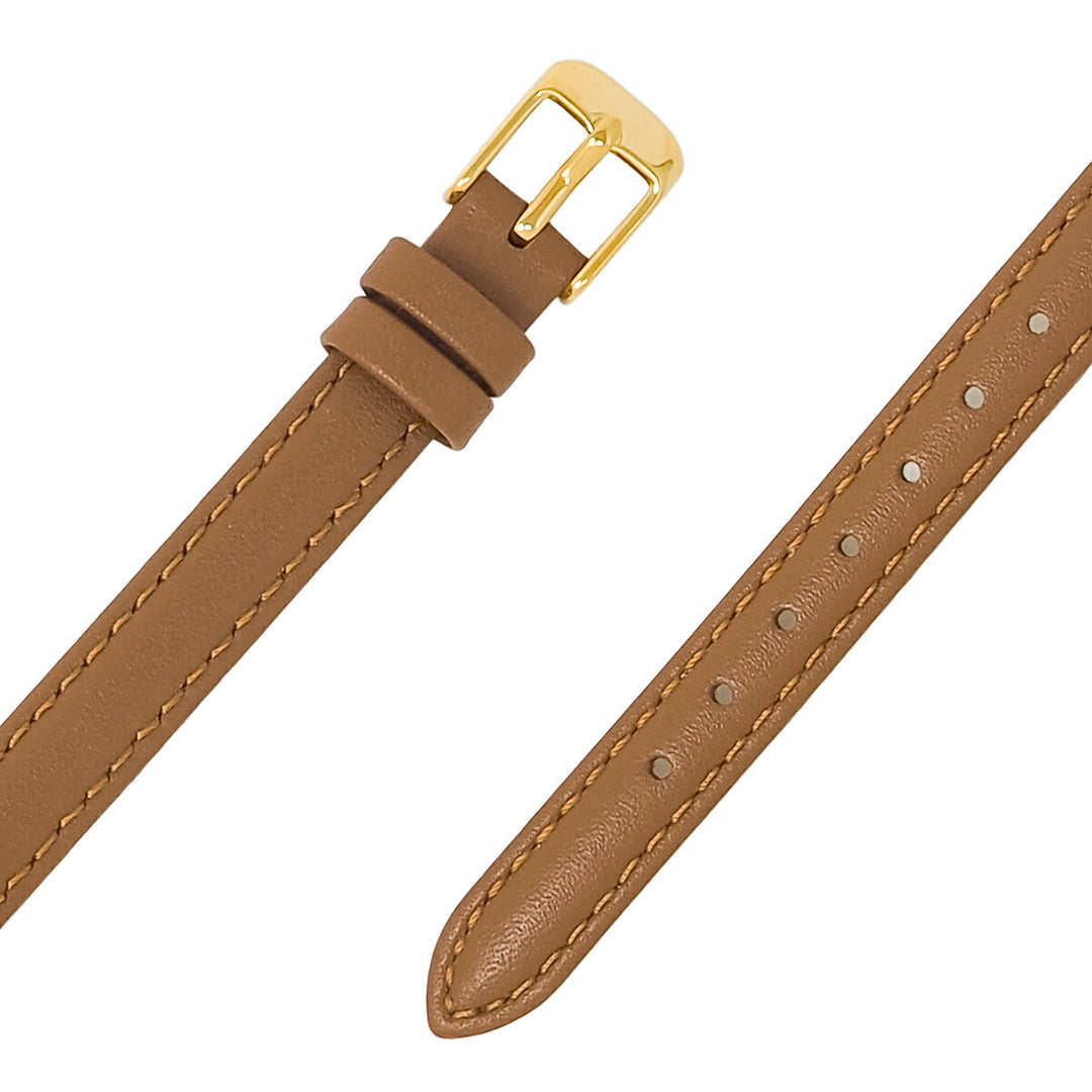 ザ・クロックハウス UD ユーディー 26mm LUD5002-CR1B レディース クオーツ 電池式 3針 クリームダイヤル ブラウン 革ベルト