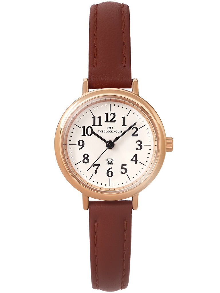 ザ・クロックハウス UD ユーディー 26mm LUD5002-WH1B レディース