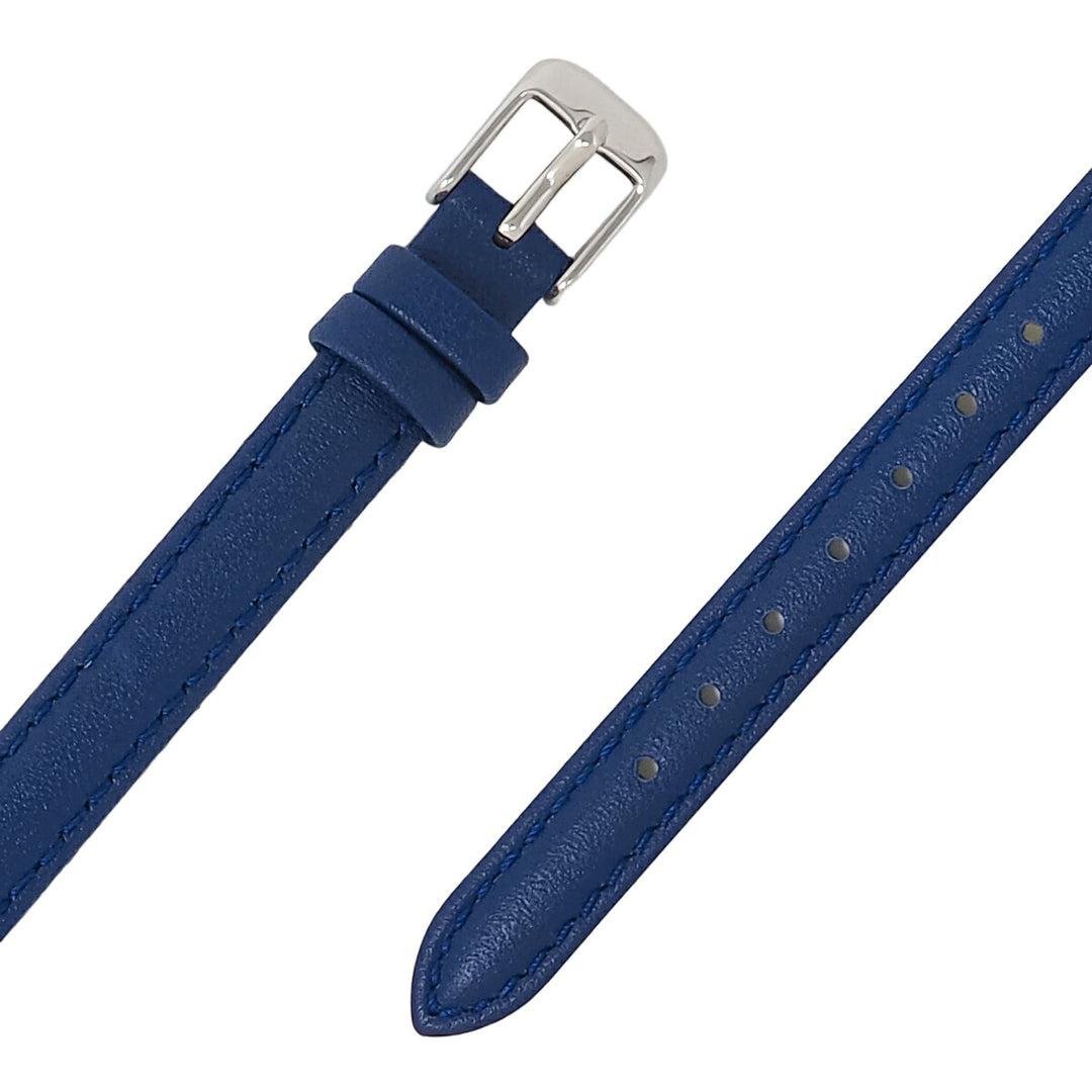 ザ・クロックハウス UD ユーディー 26mm LUD5002-WH2B レディース クオーツ 電池式 3針 ホワイトダイヤル ブルー 革ベルト