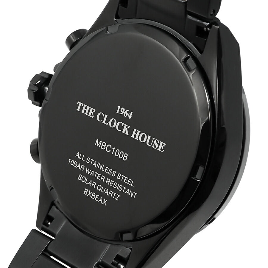 ザ・クロックハウス エッジ ソーラー クロノグラフ 2025 限定モデル 月光 MBC1008-NV1ALIM メンズ ネイビーグラデーションダイヤル