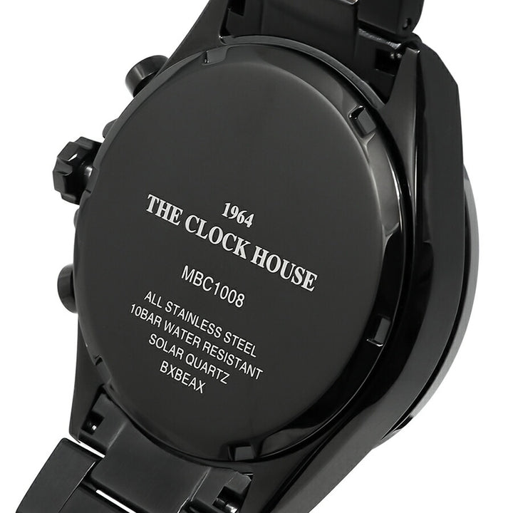 ザ・クロックハウス エッジ ソーラー クロノグラフ 2025 限定モデル 月光 MBC1008-NV1ALIM メンズ ネイビーグラデーションダイヤル