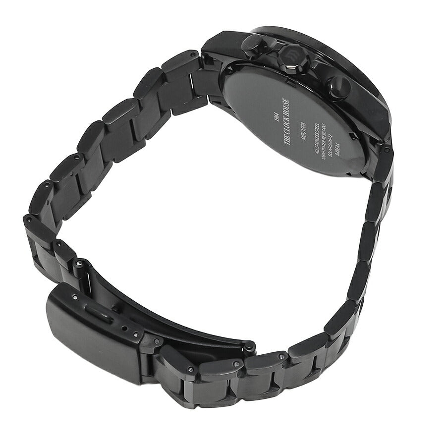 ザ・クロックハウス エッジ ソーラー クロノグラフ 2025 限定モデル 月光 MBC1008-NV1ALIM メンズ ネイビーグラデーションダイヤル