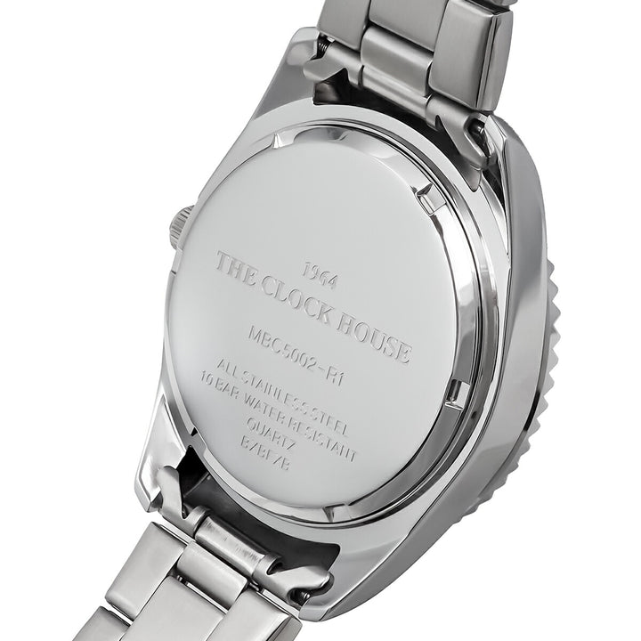 ザ・クロックハウス ダイバーズデザイン グリーン MBC5002-GR1A-R1 メンズ クオーツ 電池式 ビジネス カジュアル 回転ベゼル