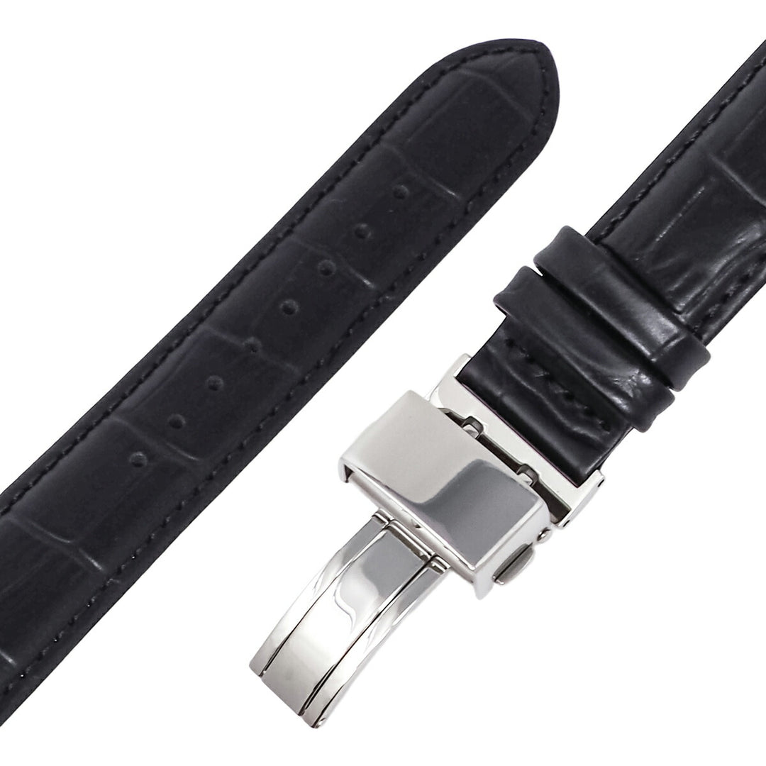 ザ・クロックハウス ソーラー クロノグラフ エフォートレス プロフェッショナル MBF1009-BK1B メンズ ビジネス フォーマル 革ベルト ブラック