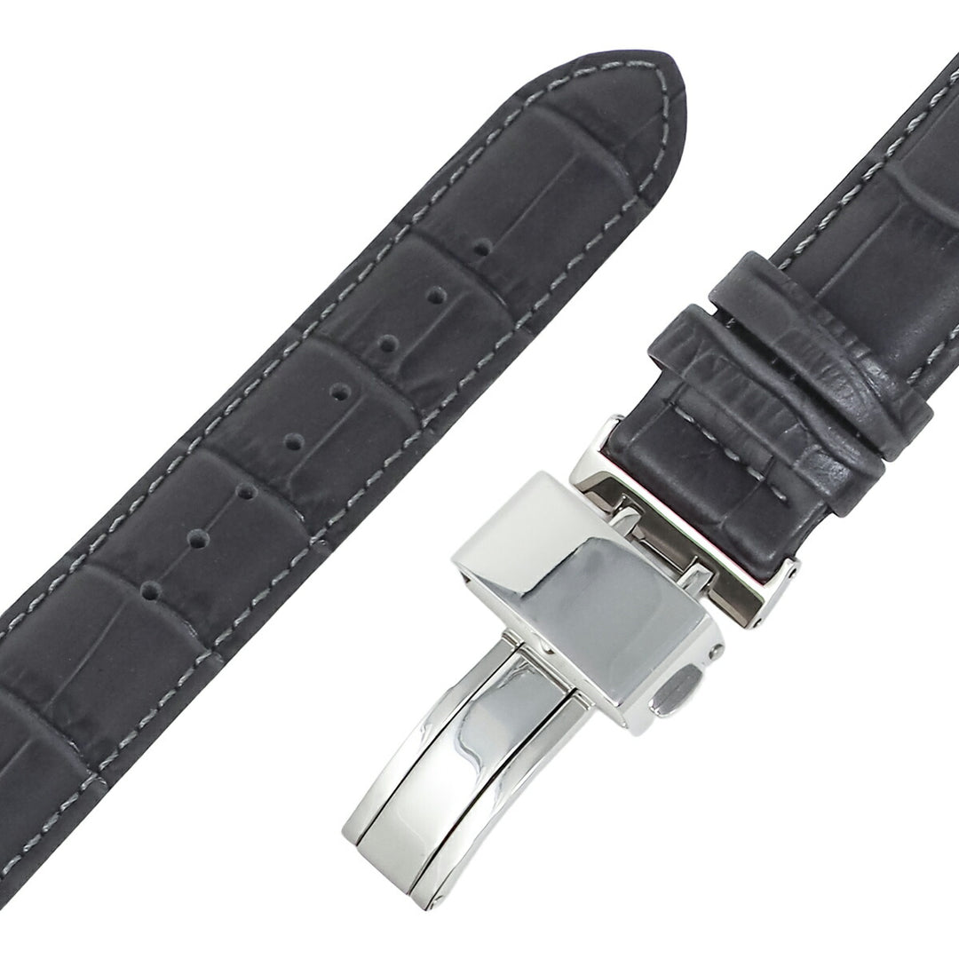 ザ・クロックハウス ソーラー クロノグラフ エフォートレス プロフェッショナル MBF1009-GR1B メンズ ビジネス フォーマル グリーンダイヤル グレー 革ベルト