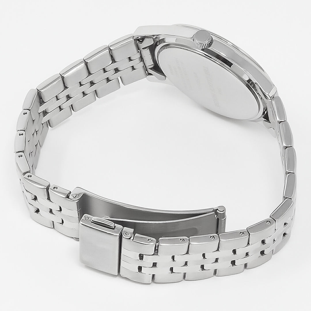 ザ・クロックハウス ビジネスフォーマル MBF5002-SI1A-R1 メンズ クオーツ 電池式 3針 シルバーダイヤル メタルバンド