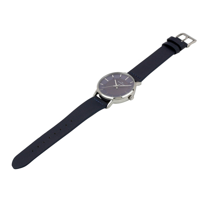 ザ・クロックハウス MCA5002-NV1B メンズカジュアル メンズ 腕時計 クオーツ 紺レザー ネイビー リーズナブル THE CLOCK HOUSE