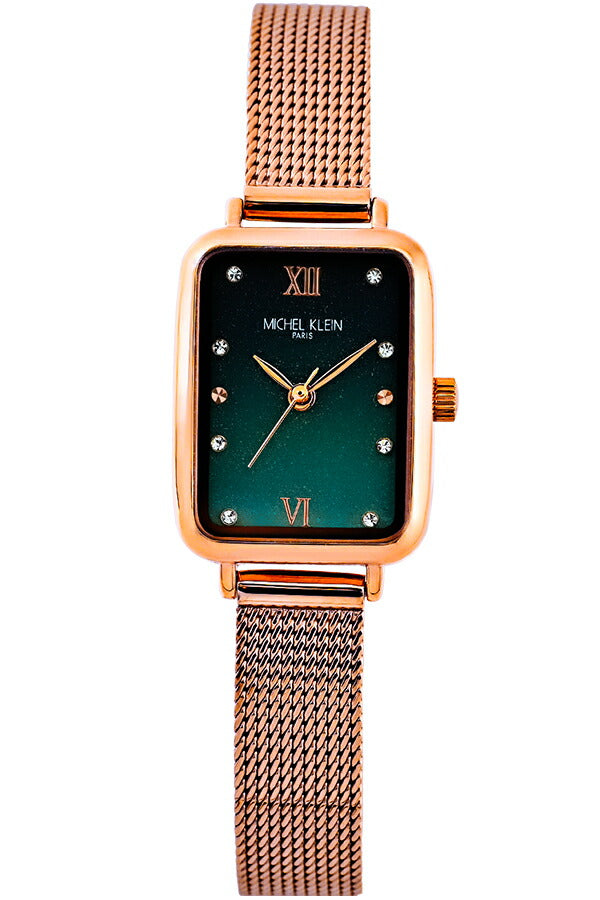 ミッシェルクラン 3針モデル MK16038-RE レディース クオーツ 電池式