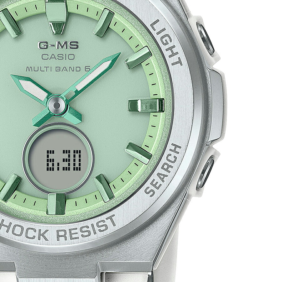 BABY-G G-MS MSG-W200FE-7AJF レディース 電波ソーラー アナデジ グリーンダイヤル 樹脂バンド – THE CLOCK  HOUSE公式オンラインストア