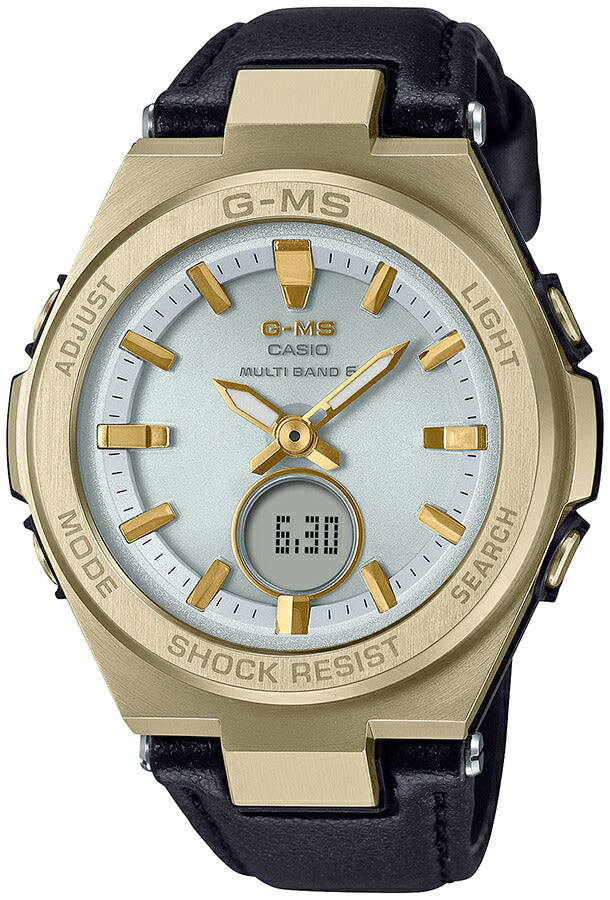 BABY-G ベビージー G-MS ジーミズ MSG-W200RL-1AJF レディース 電波ソーラー アナログ デジタル 革ベルト 国内正 –  THE CLOCK HOUSE公式オンラインストア