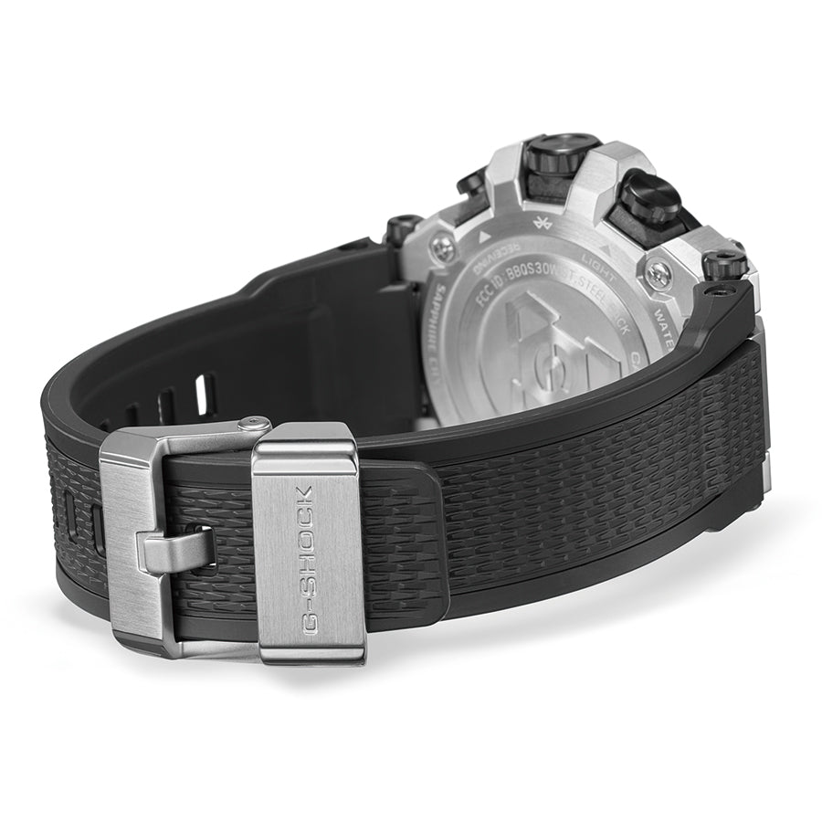 G-SHOCK MT-G MTG-B3000シリーズ MTG-B3000-1AJF メンズ 腕時計 電波ソーラー Bluetooth アナログ 樹脂バンド シルバー ブラック 国内正規品 カシオ