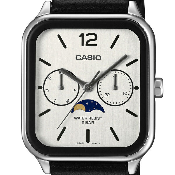 カシオ コレクション 角型 ムーンフェイズ MTP-M305L-7AJF メンズ