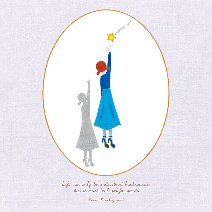 タカタレムノス 掛け時計 カーサ Herstory ハーストーリー 流れ星 掛置兼用 クオーツ 電池式 うふふ まいこ MU23-12C