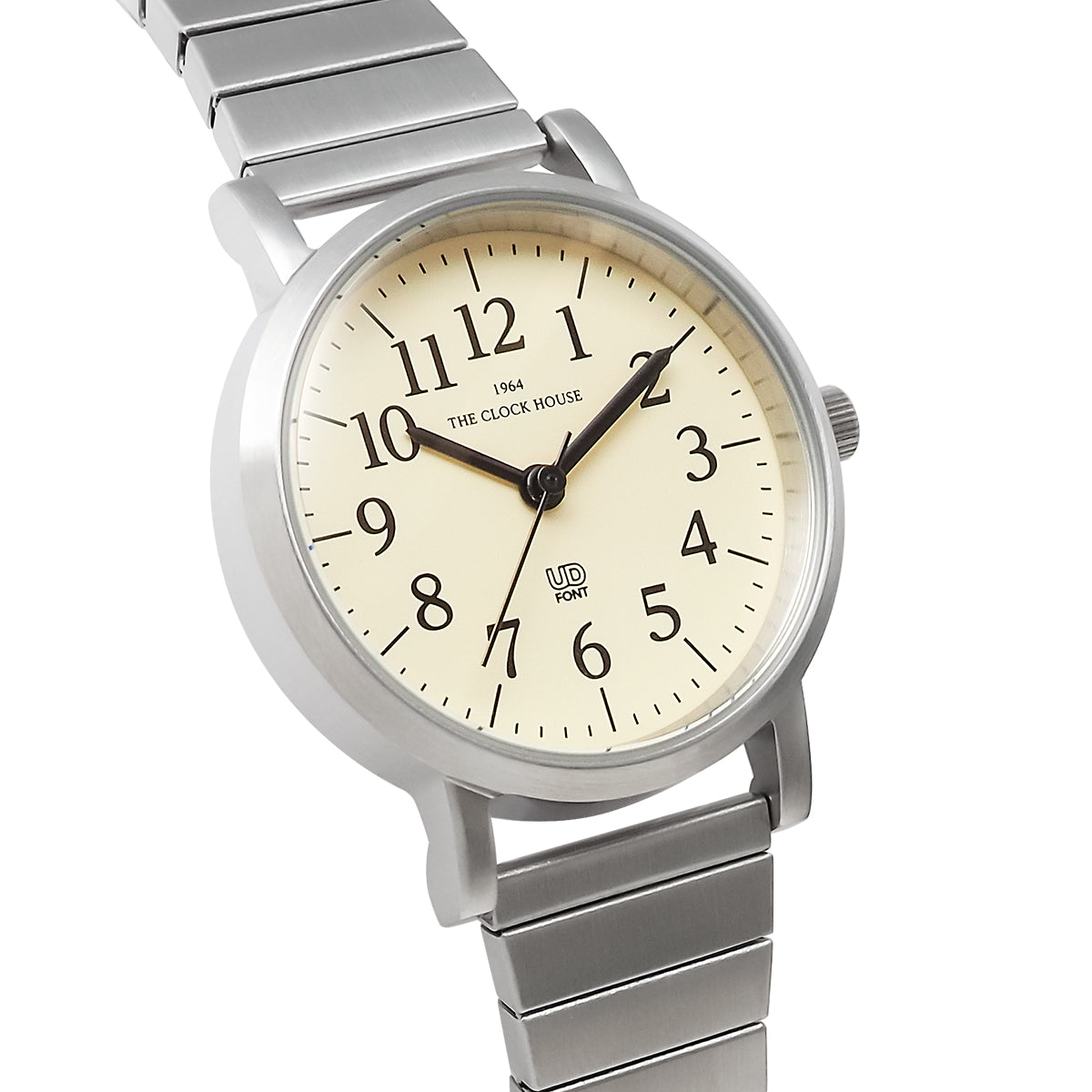 ザ・クロックハウス UD ユーディー 34mm MUD5001-CR1A メンズ