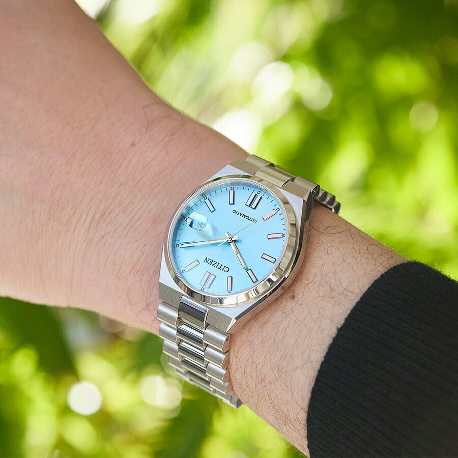 シチズンコレクション TSUYOSA Collection ツヨサ ブルー NJ0151-53L メンズ 腕時計 メカニカル 機械式 自動巻き 3針 日付
