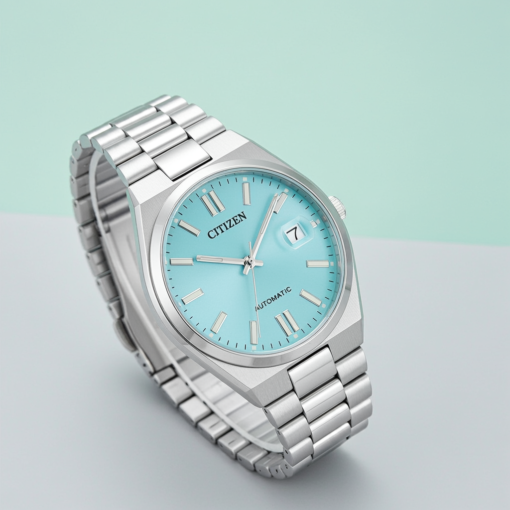 シチズンコレクション TSUYOSA Collection ツヨサ ブルー NJ0151-88M メンズ 腕時計 メカニカル 機械式 自動巻き 3針 日付