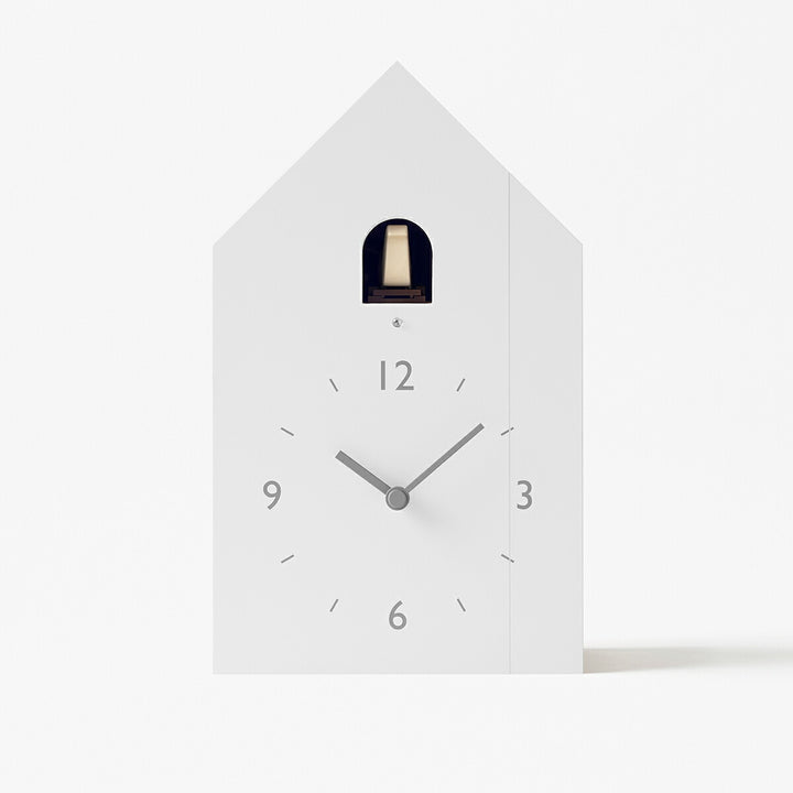 タカタレムノス 置き時計 デザインオブジェクト カッコーコレクション ブックエンド クオーツ 電池式 nendo NL19-01