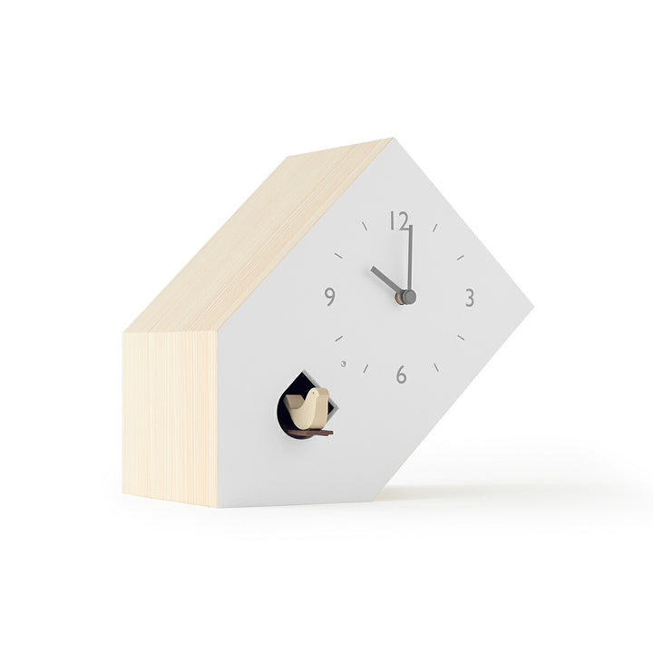 タカタレムノス 置き時計 デザインオブジェクト カッコーコレクション ティルト クオーツ 電池式 nendo NL19-02