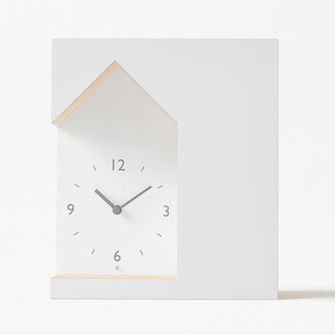 タカタレムノス 置き時計 デザインオブジェクト カッコーコレクション デント クオーツ 電池式 nendo NL19-03