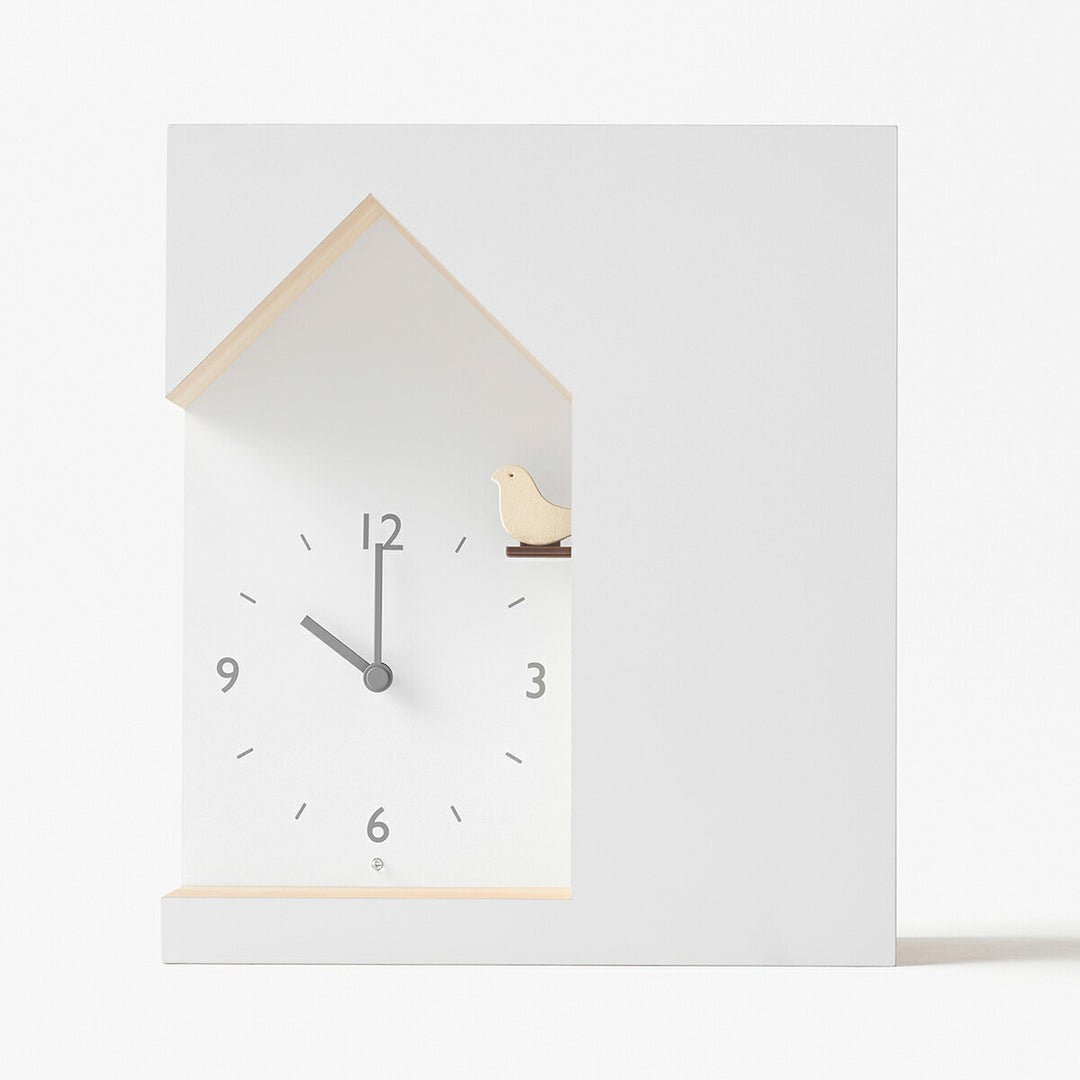 タカタレムノス 置き時計 デザインオブジェクト カッコーコレクション デント クオーツ 電池式 nendo NL19-03
