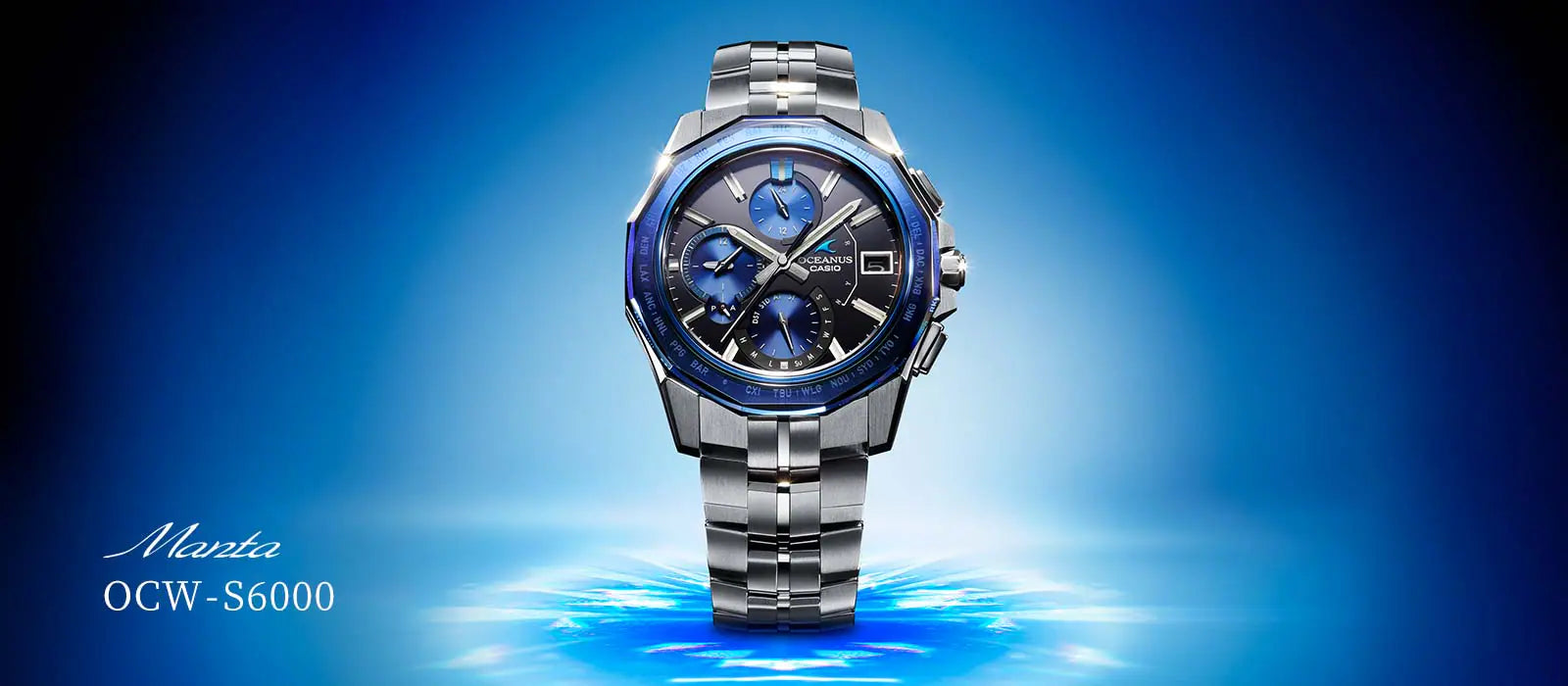 34,450円カシオ　オシアナス　マンタ　OCW-S6000-1AJF 腕時計 CASIO
