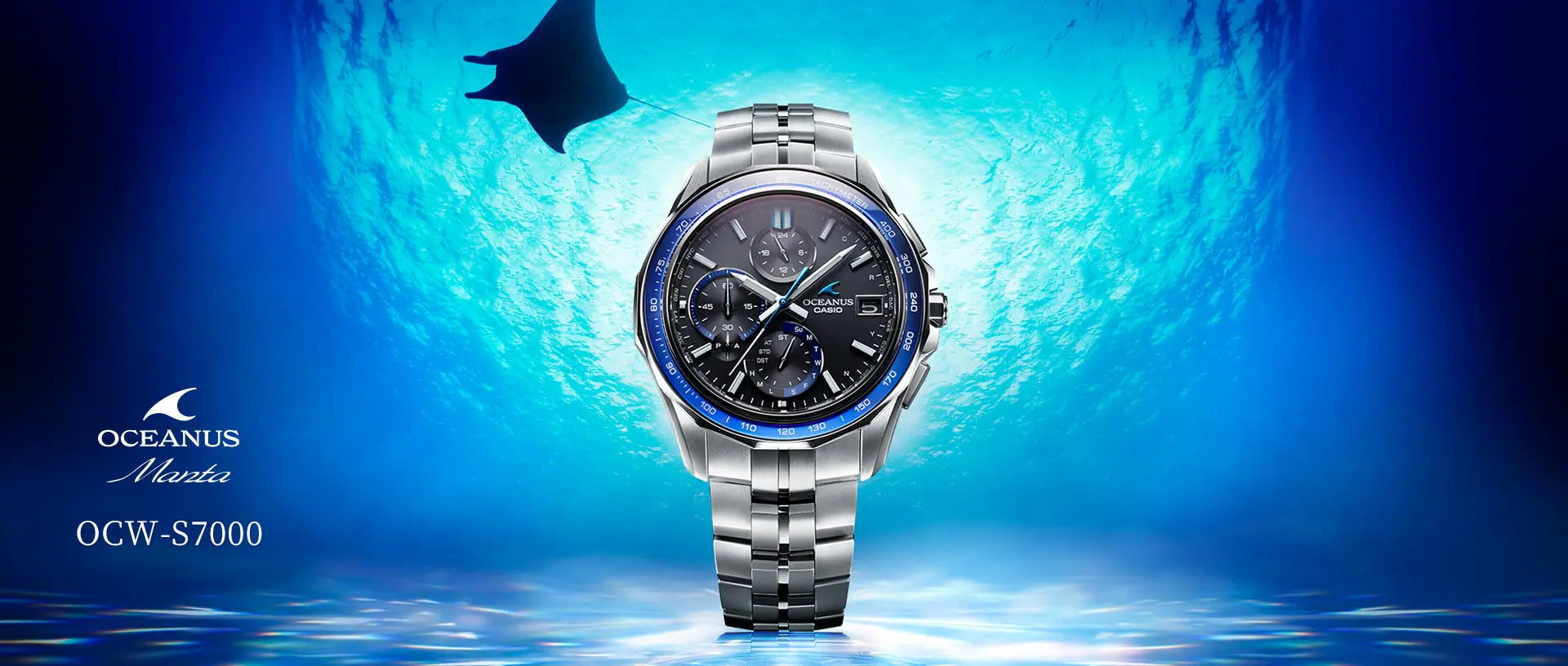 カシオ オシアナス マンタ OCW-S1400- 1AJF 定価￥136,500 - 腕時計 ...