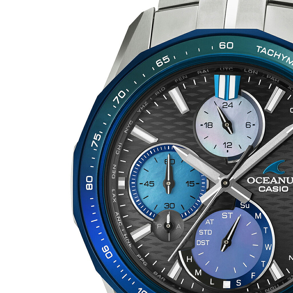 オシアナス マンタ Indigo Ocean 阿波藍 限定モデル OCW-S7000AP-1AJF