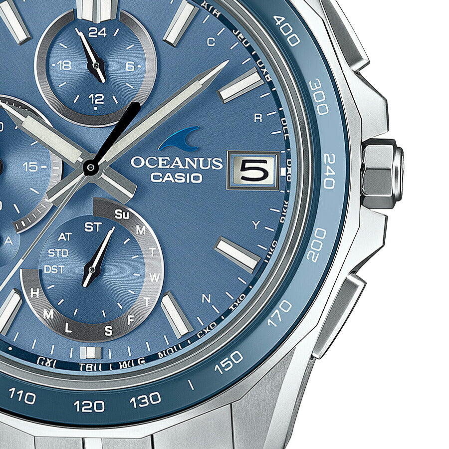 オシアナス Manta マンタ ペアモデル ライトブルー OCW-S7000E-2AJF