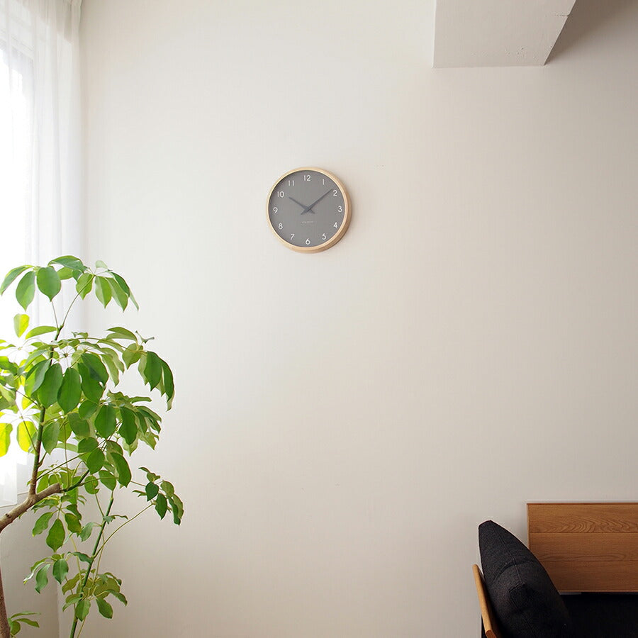 タカタレムノス 掛け時計 プレイン カンパーニュ クルール クオーツ