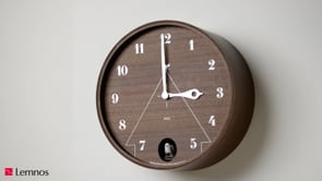 タカタレムノス 掛け時計 カーサ パーチェ カッコー時計 クオーツ 電池