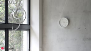 タカタレムノス 掛け時計 デザインオブジェクト アースウォールクロック クオーツ 電池式 スイープセコンド 五十嵐 威暢 TIL25