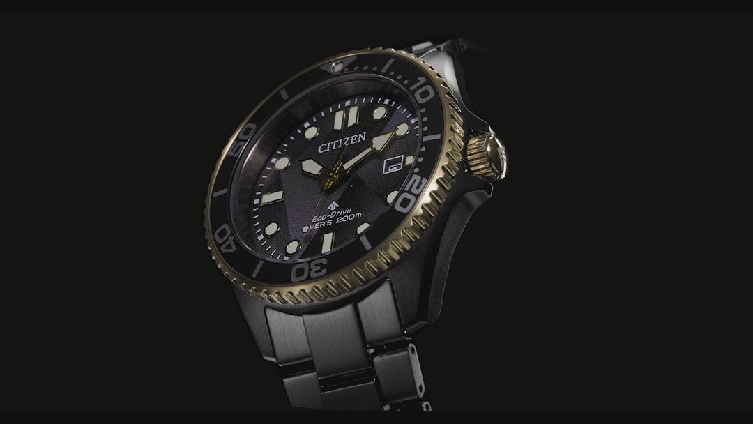 シチズン プロマスター マリンシリーズ エコ・ドライブ 50周年記念 限定モデル LIGHT in BLACK BN0264-53E メンズ ソーラー