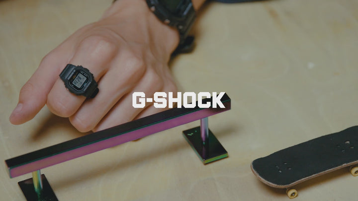 G-SHOCK Nano ナノ ブラック DWN-5600-1JR メンズ レディース 指輪サイズ ウオッチ 電池式 デジタル スクエア 樹脂バンド