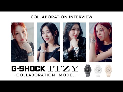 G-SHOCK コンパクトサイズ ITZY コラボレーションモデル GMA-P2100ZY-1AJR レディース 腕時計 電池式 アナデジ オクタゴン グレースケルトン 樹脂バンド 国内正規品 カシオ カシオーク